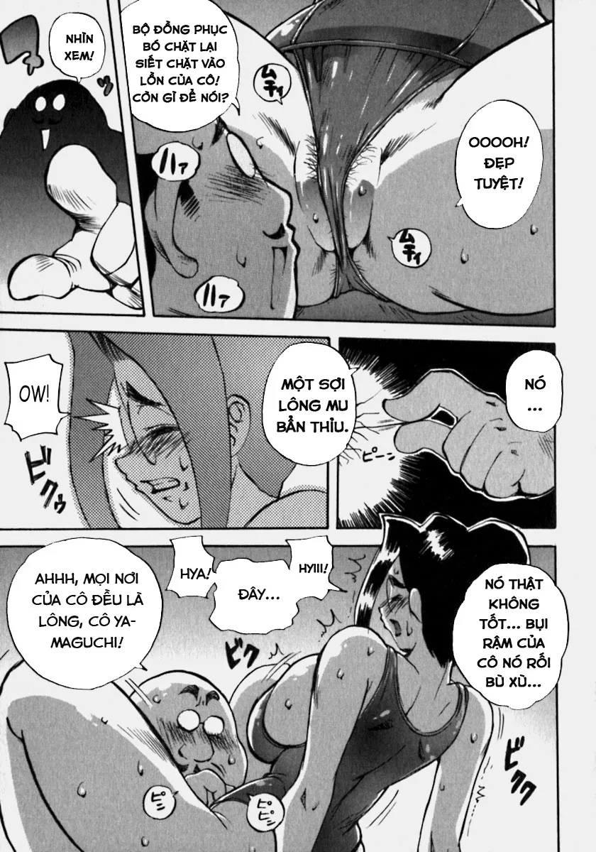 HentaiVN.net - Ảnh 9 - Innyuu Ranbu - Chap 4: Nữ giáo viên và bộ đồ bơi.
