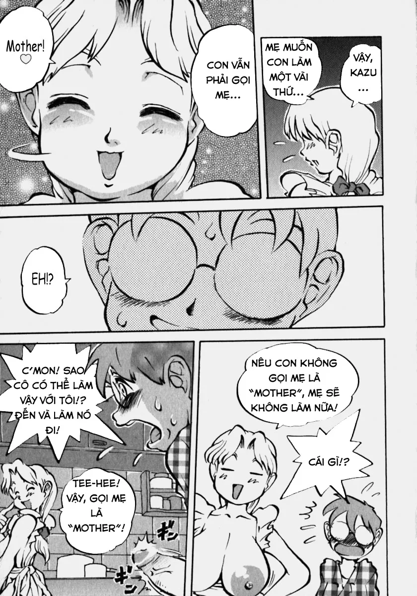HentaiVN.net - Ảnh 11 - Innyuu Ranbu - Chap 6: Mẹ kế!?