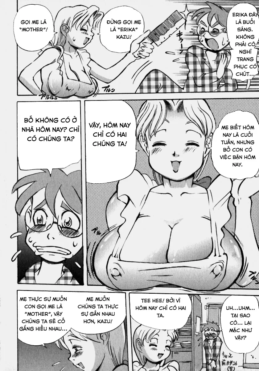 HentaiVN.net - Ảnh 4 - Innyuu Ranbu - Chap 6: Mẹ kế!?