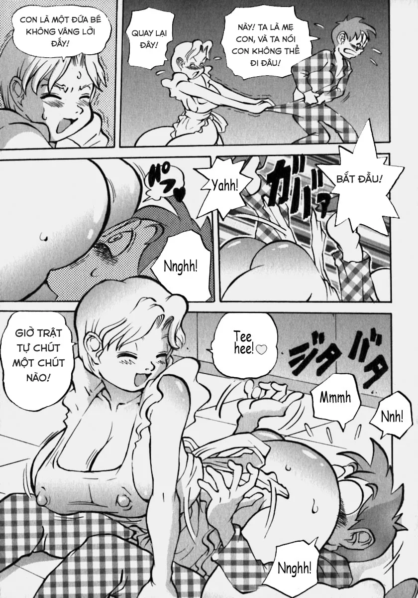 HentaiVN.net - Ảnh 7 - Innyuu Ranbu - Chap 6: Mẹ kế!?