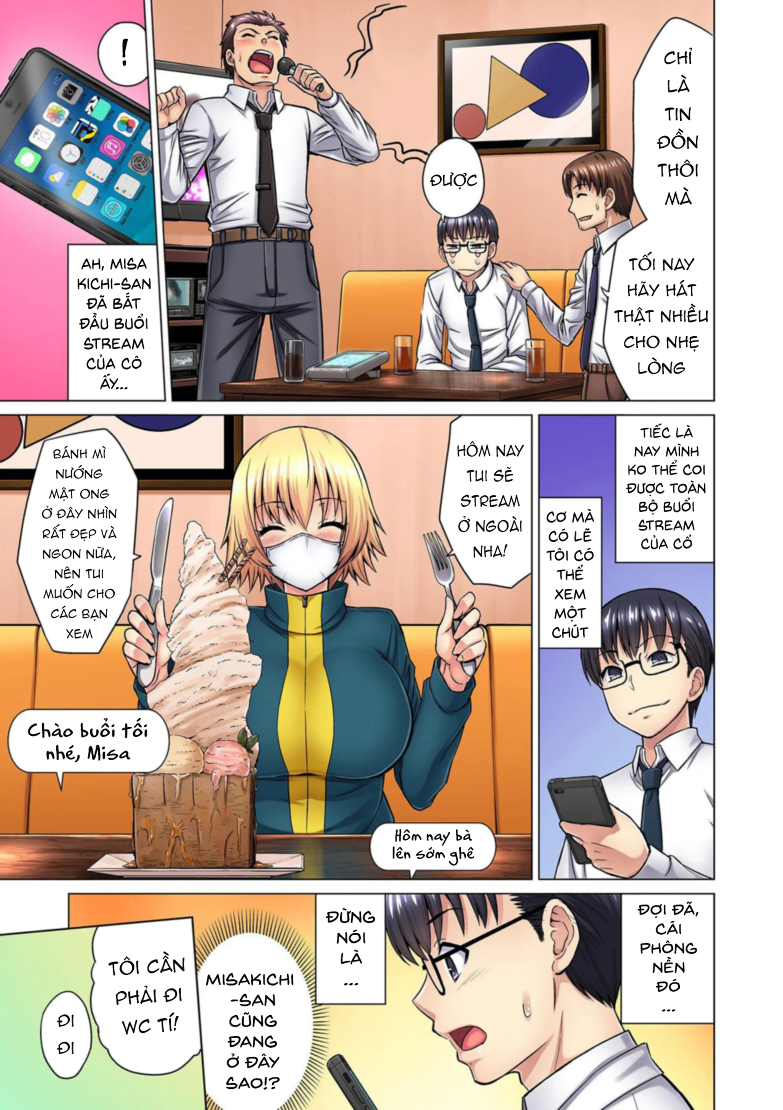 HentaiVN.net - Ảnh 17 - M-jo Joushi to no Sex o Sekai ni Haishinchuu? Icchau Tokoro ga Haishin sarechau~! - Chapter 01