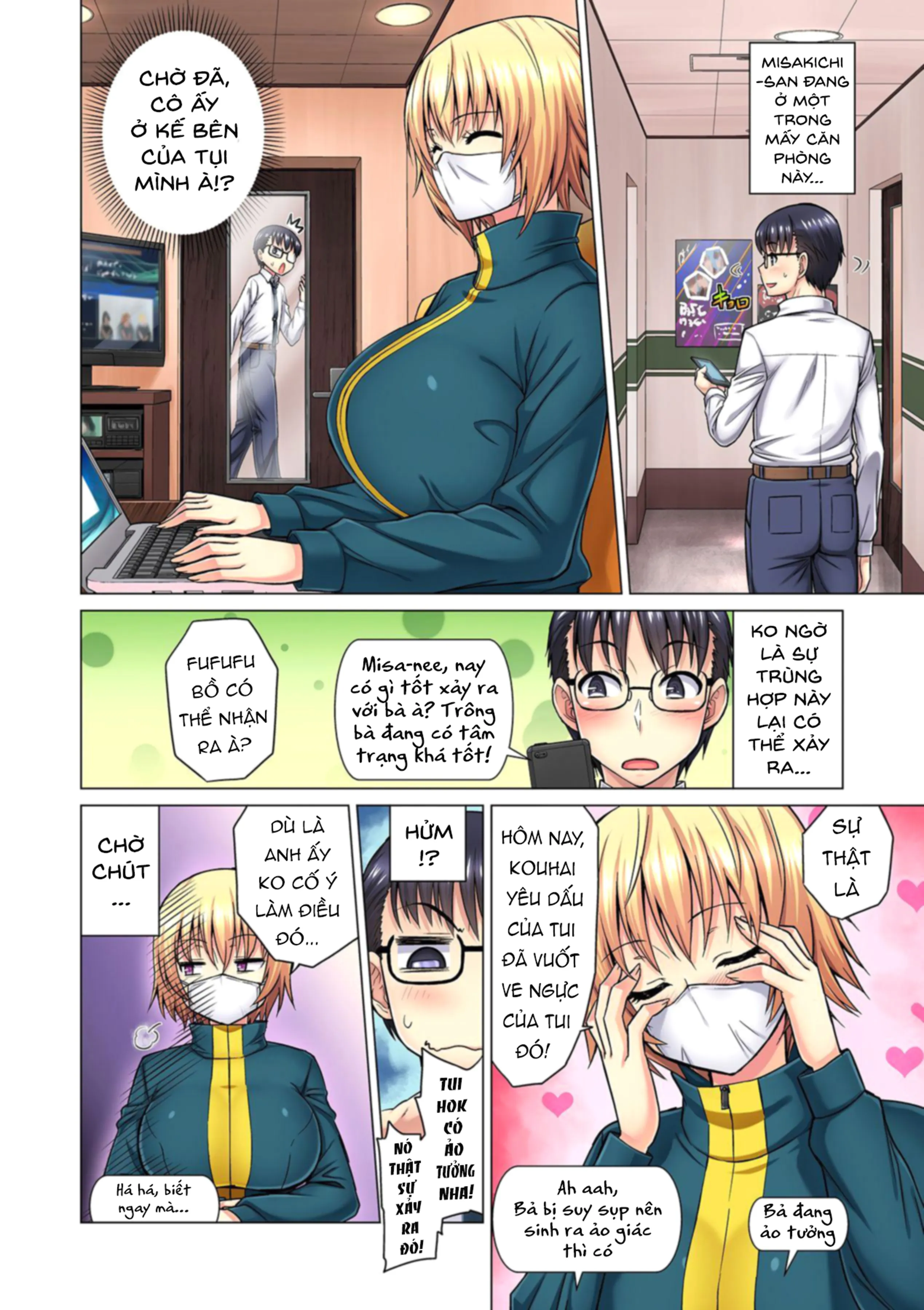 HentaiVN.net - Ảnh 18 - M-jo Joushi to no Sex o Sekai ni Haishinchuu? Icchau Tokoro ga Haishin sarechau~! - Chapter 01
