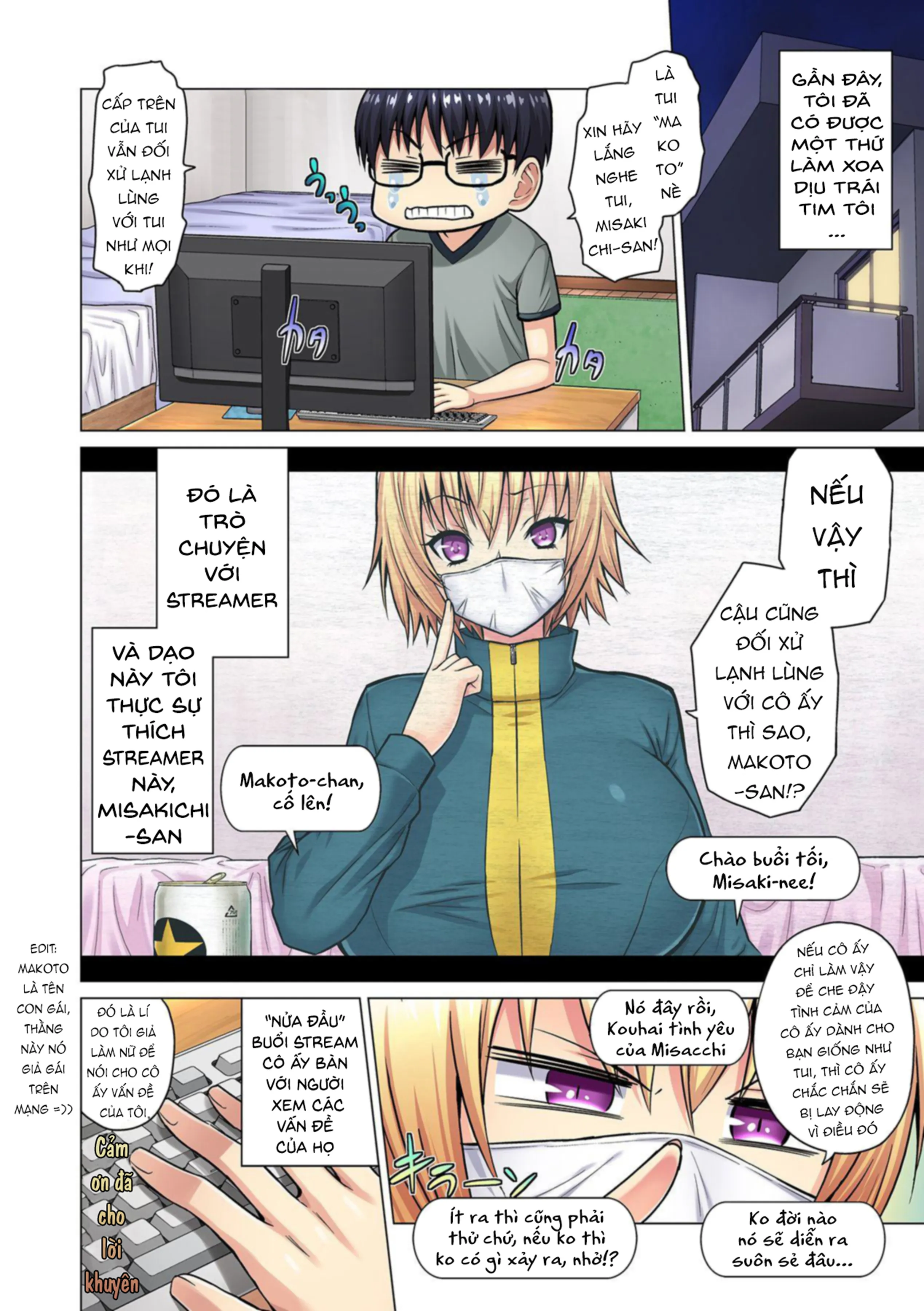 HentaiVN.net - Ảnh 8 - M-jo Joushi to no Sex o Sekai ni Haishinchuu? Icchau Tokoro ga Haishin sarechau~! - Chapter 01