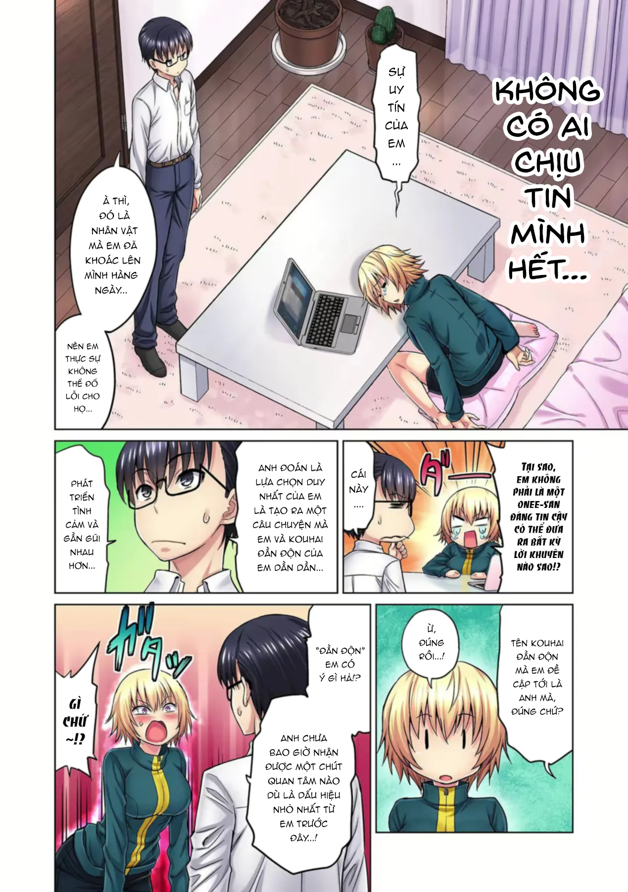 HentaiVN.net - Ảnh 14 - M-jo Joushi to no Sex o Sekai ni Haishinchuu? Icchau Tokoro ga Haishin sarechau~! - Chapter 02