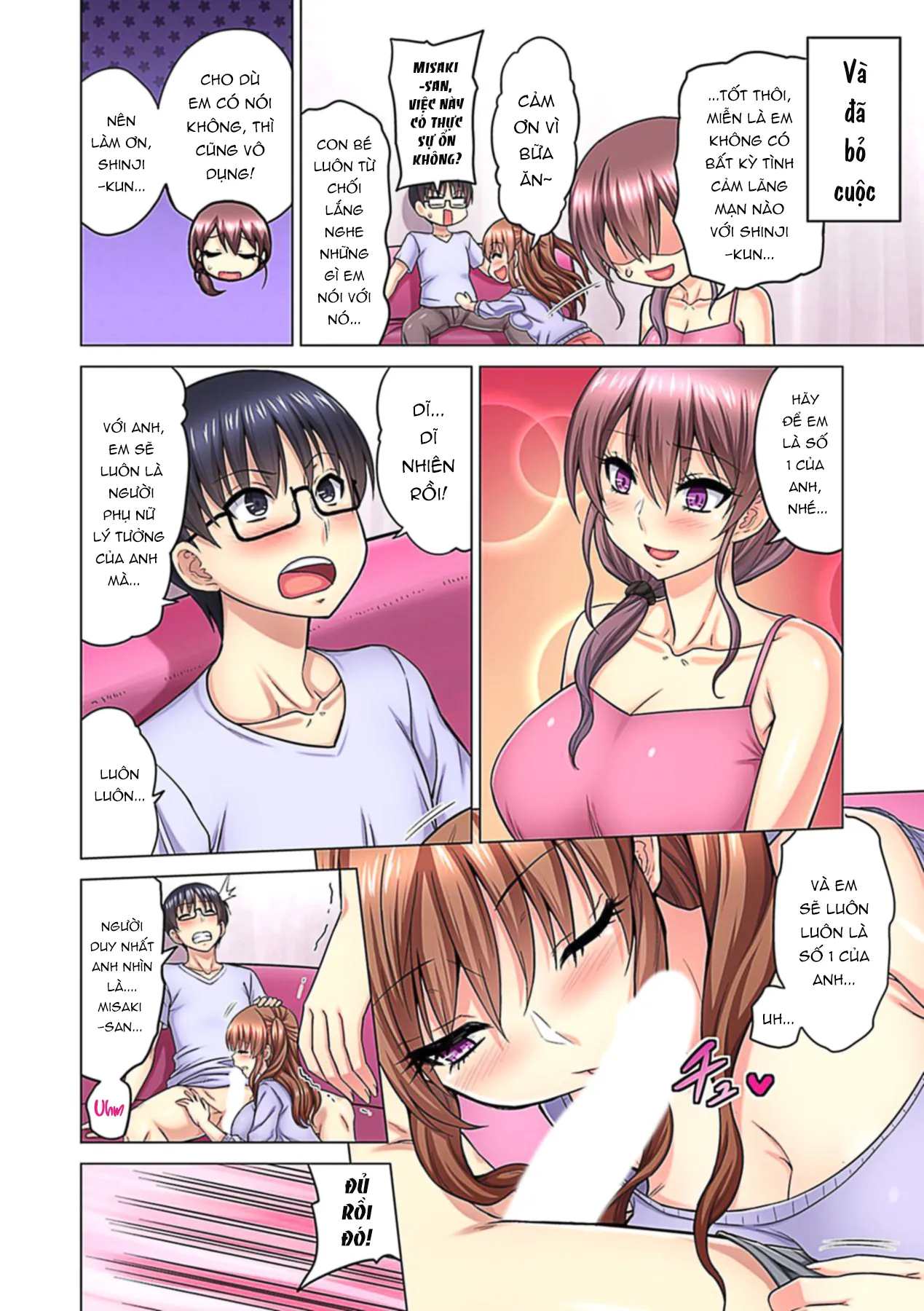 HentaiVN.net - Ảnh 18 - M-jo Joushi to no Sex o Sekai ni Haishinchuu? Icchau Tokoro ga Haishin sarechau~! - Chapter 04