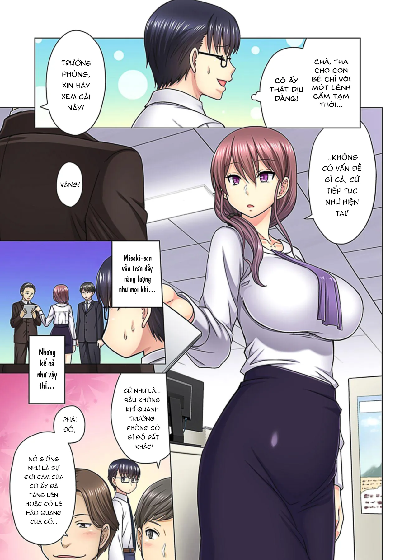 HentaiVN.net - Ảnh 12 - M-jo Joushi to no Sex o Sekai ni Haishinchuu? Icchau Tokoro ga Haishin sarechau~! - Chapter 05