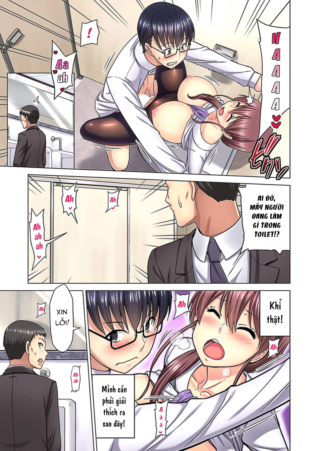 HentaiVN.net - Ảnh 22 - M-jo Joushi to no Sex o Sekai ni Haishinchuu? Icchau Tokoro ga Haishin sarechau~! - Chapter 05