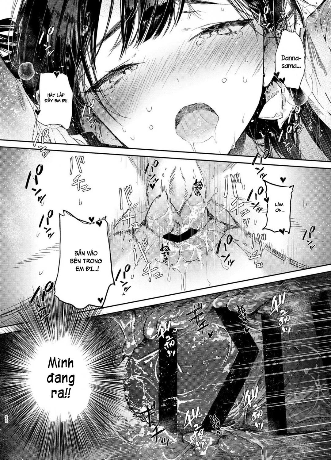 HentaiVN.net - Ảnh 22 - Tâm tình cùng cô vợ dâm đãng trong tà áo kimono [Kitsume na Kimono Niizuma to Kyoukotoba Ecchi] - Oneshot