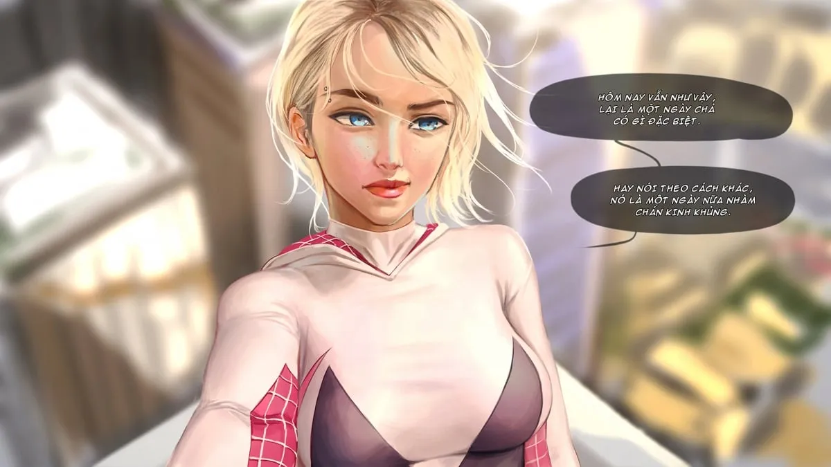 HentaiVN.net - Ảnh 3 - Bí Mật Không Muốn Ai BIết Của Nữ Nhện [Heroine Secret Life] - Chap 1