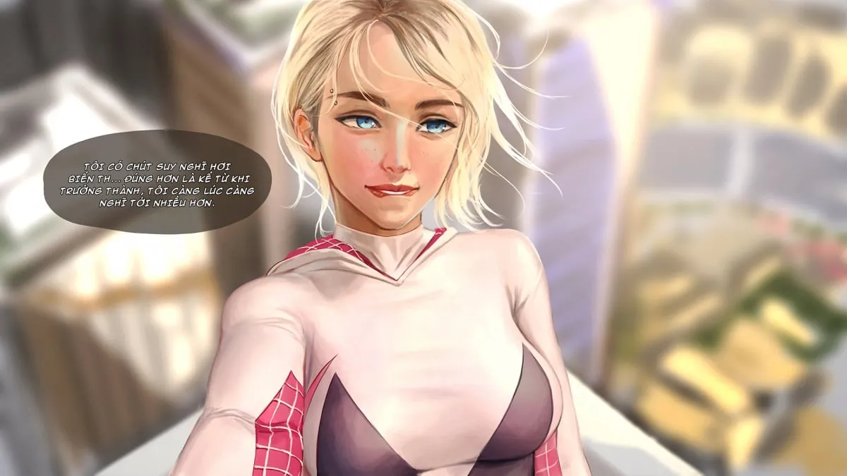 HentaiVN.net - Ảnh 4 - Bí Mật Không Muốn Ai BIết Của Nữ Nhện [Heroine Secret Life] - Chap 1