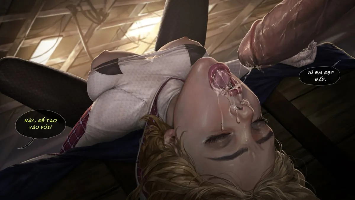 HentaiVN.net - Ảnh 37 - Bí Mật Không Muốn Ai BIết Của Nữ Nhện [Heroine Secret Life] - Chap 2