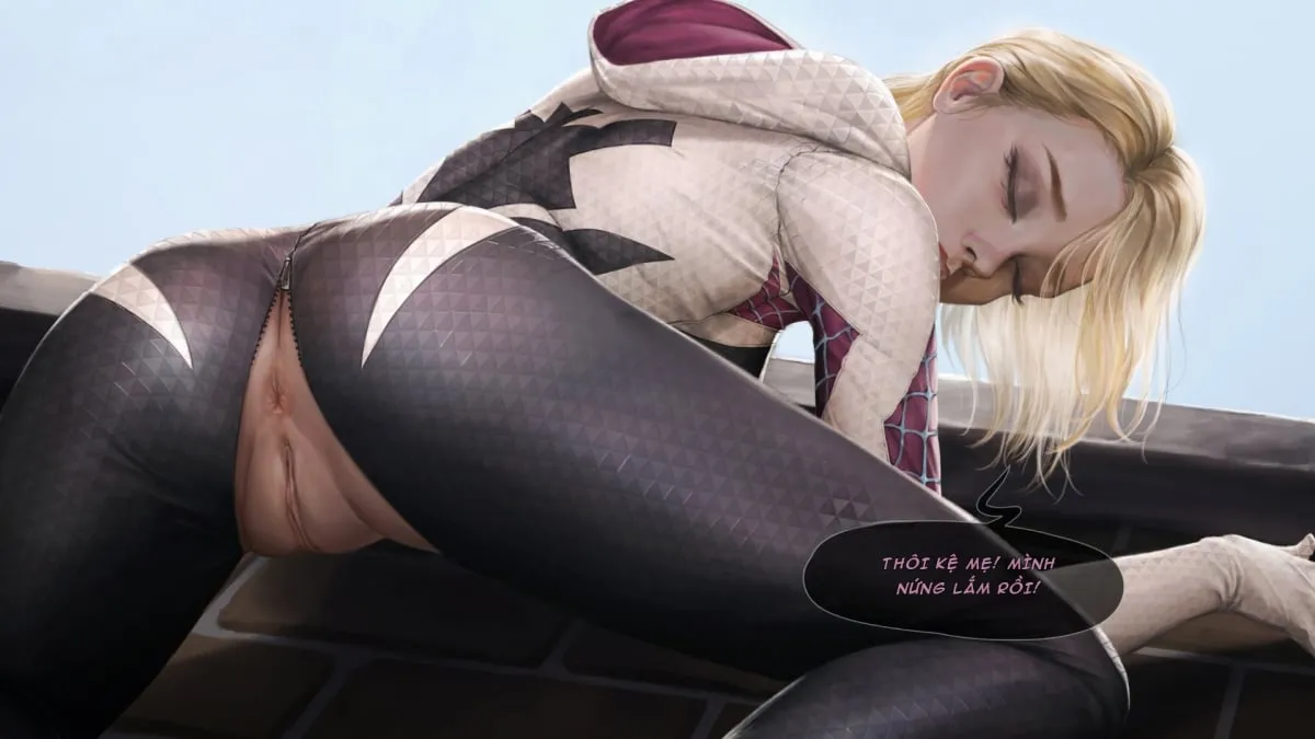 HentaiVN.net - Ảnh 4 - Bí Mật Không Muốn Ai BIết Của Nữ Nhện [Heroine Secret Life] - Chap 2