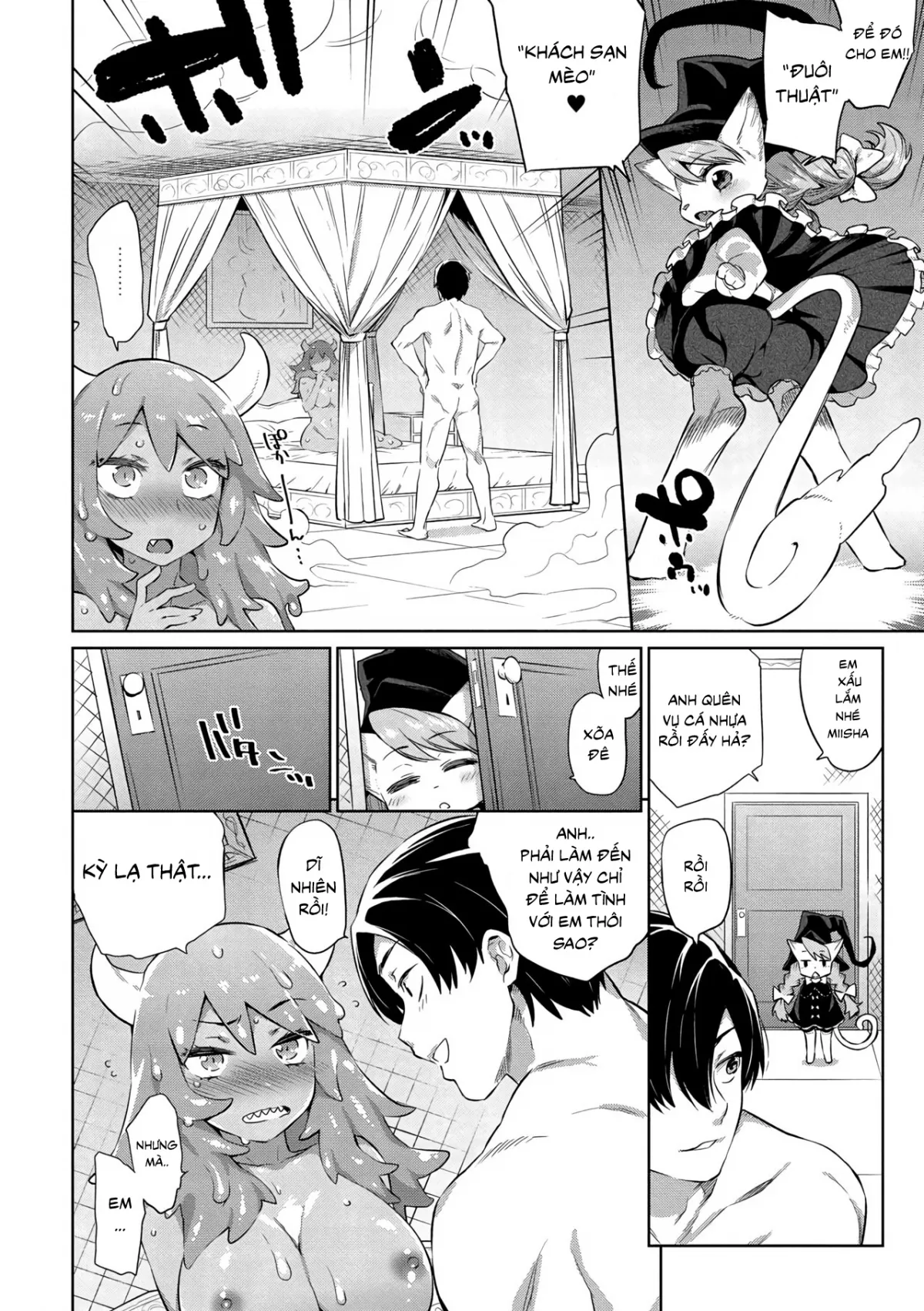 HentaiVN.net - Ảnh 14 - Omnivorous Hero [Zasshoku Yuusha Daiisshou] - Chap 1