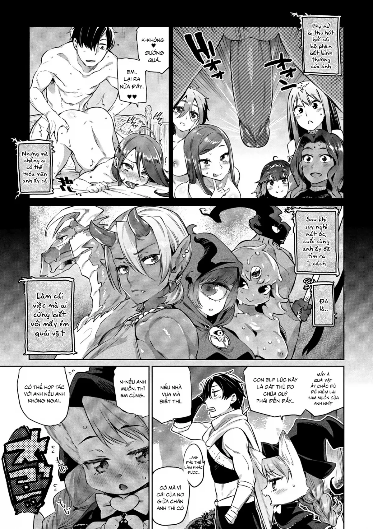 HentaiVN.net - Ảnh 7 - Omnivorous Hero [Zasshoku Yuusha Daiisshou] - Chap 1