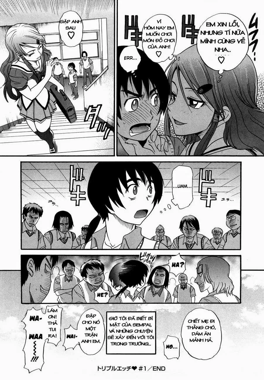 HentaiVN.net - Ảnh 31 - HHH Triple Sex - Chương 1