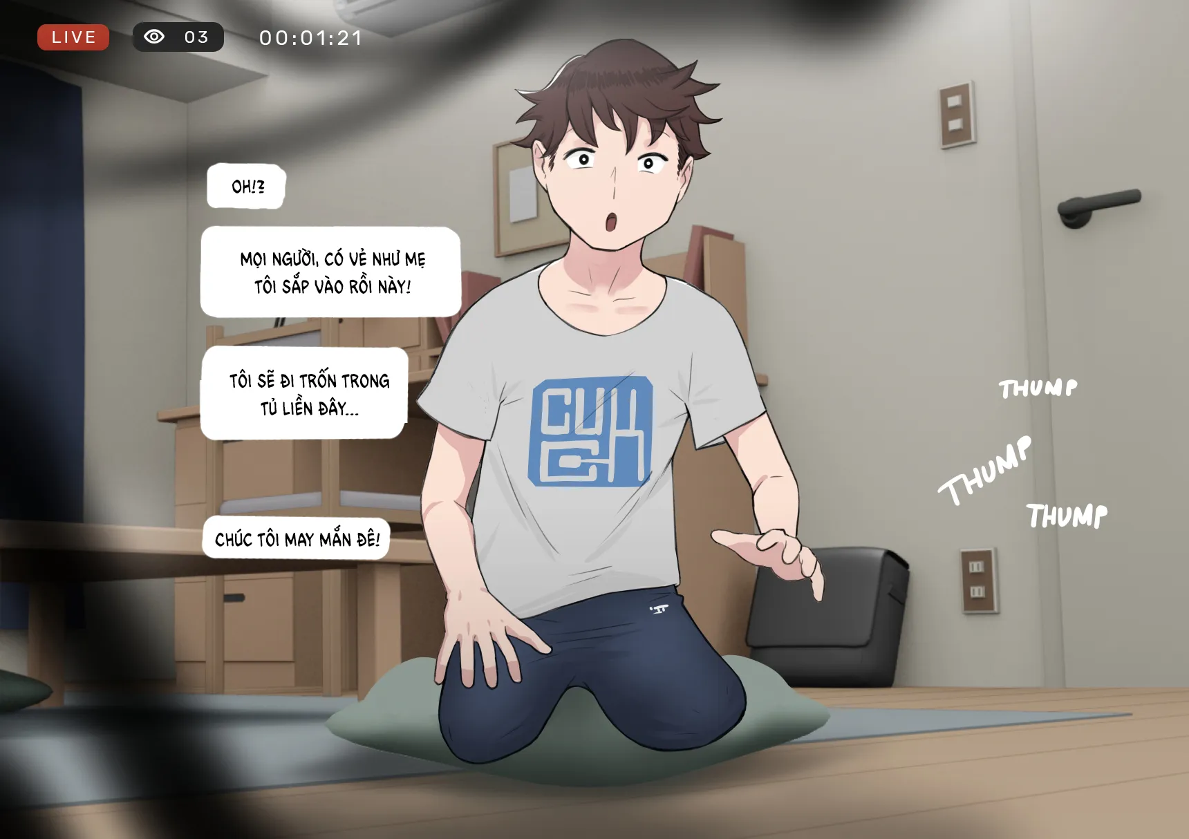 HentaiVN.net - Ảnh 4 - Trò chơi khăm [Prank] - Oneshot