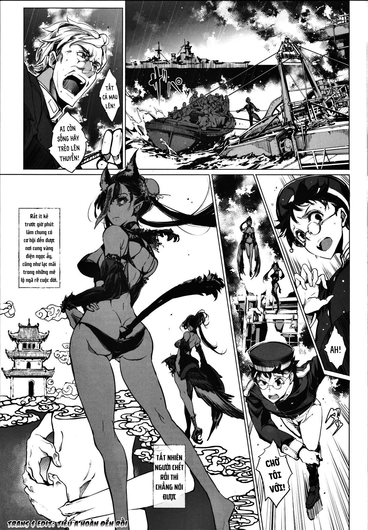 HentaiVN.net - Ảnh 28 - Vong Quốc [No life Kingdom] - Oneshot