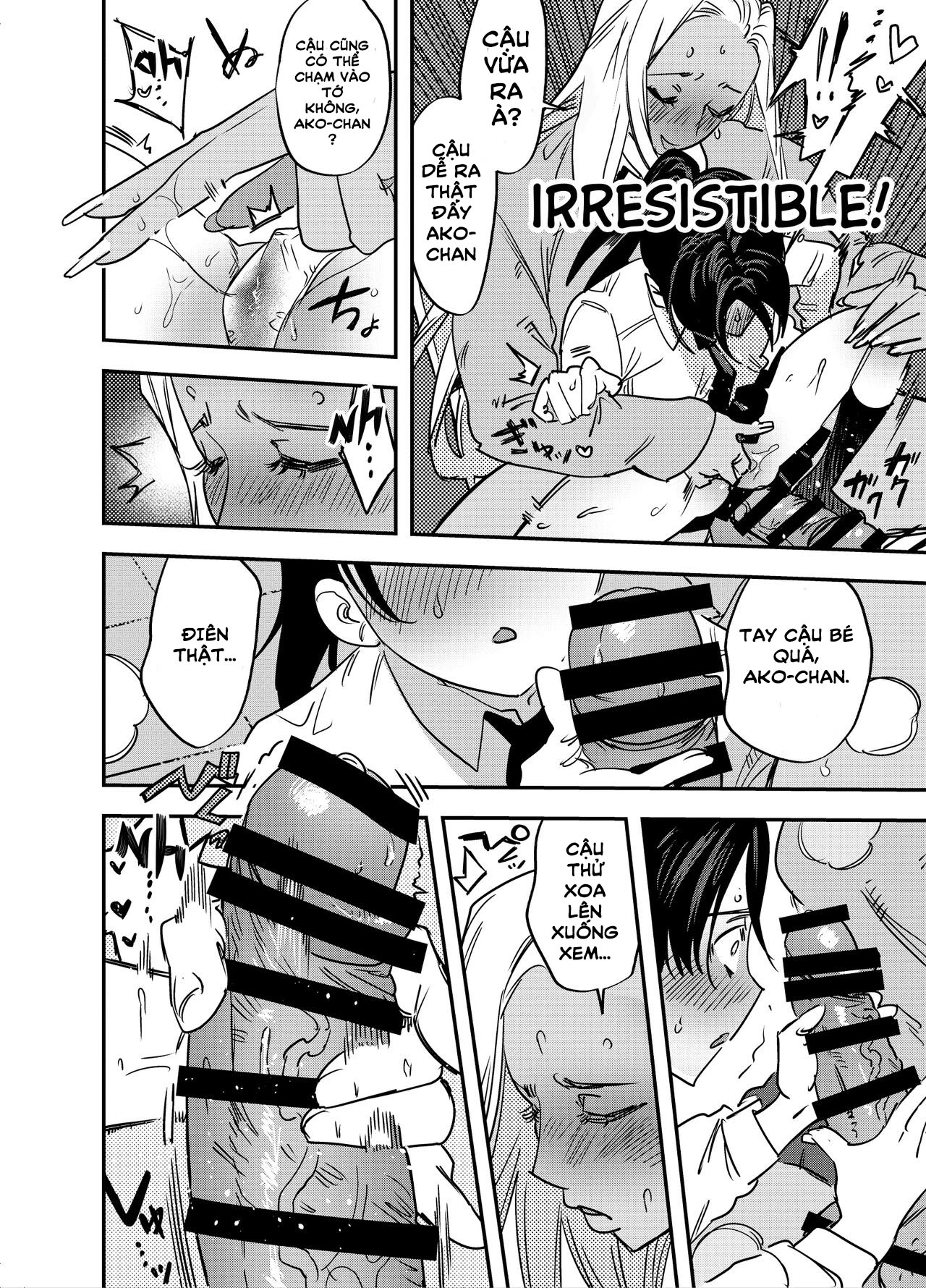 HentaiVN.net - Ảnh 14 - [Tosha Pink (Chimeda)] I Couldn't Refuse the Gyaru's Cock [Futanari Gyaru x Disciplinary Committee Officer] - Oneshot