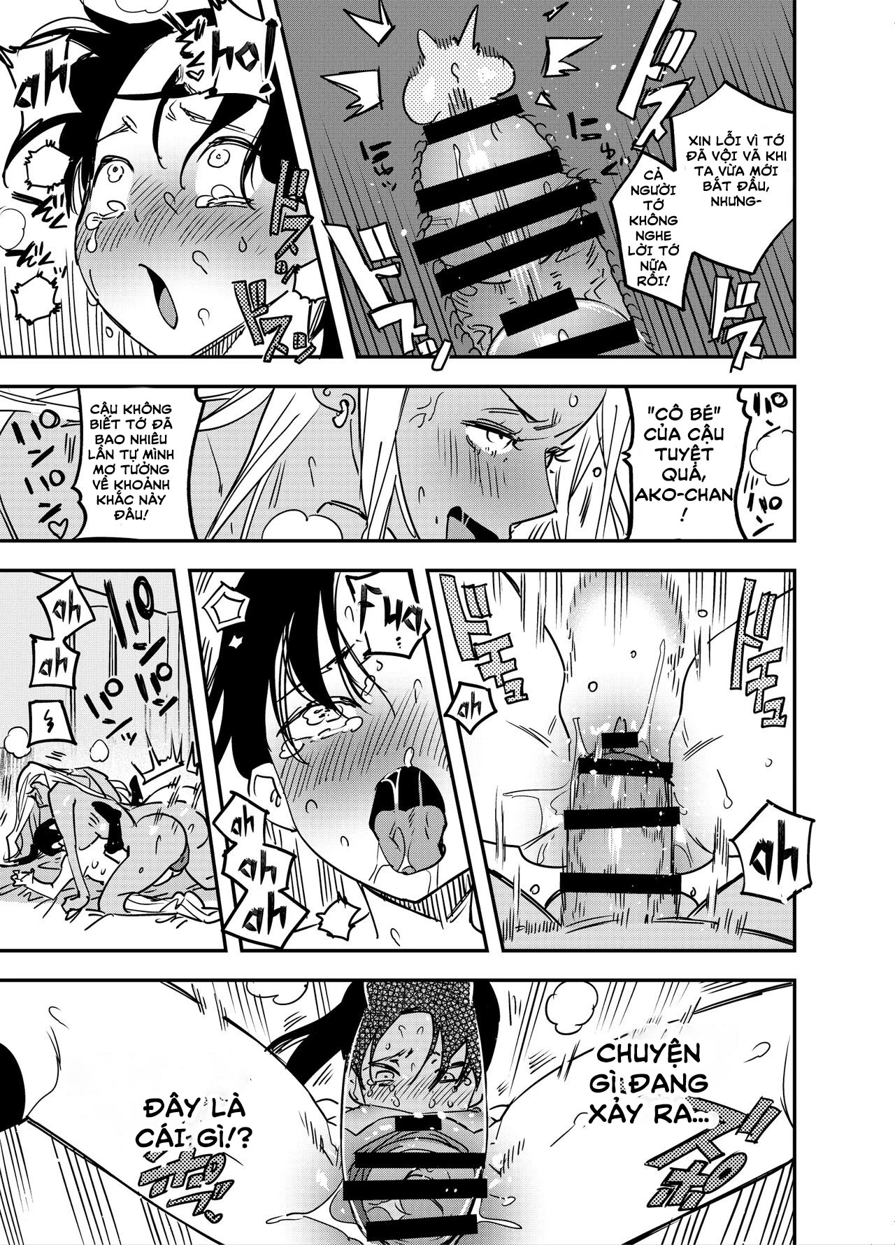 HentaiVN.net - Ảnh 19 - [Tosha Pink (Chimeda)] I Couldn't Refuse the Gyaru's Cock [Futanari Gyaru x Disciplinary Committee Officer] - Oneshot