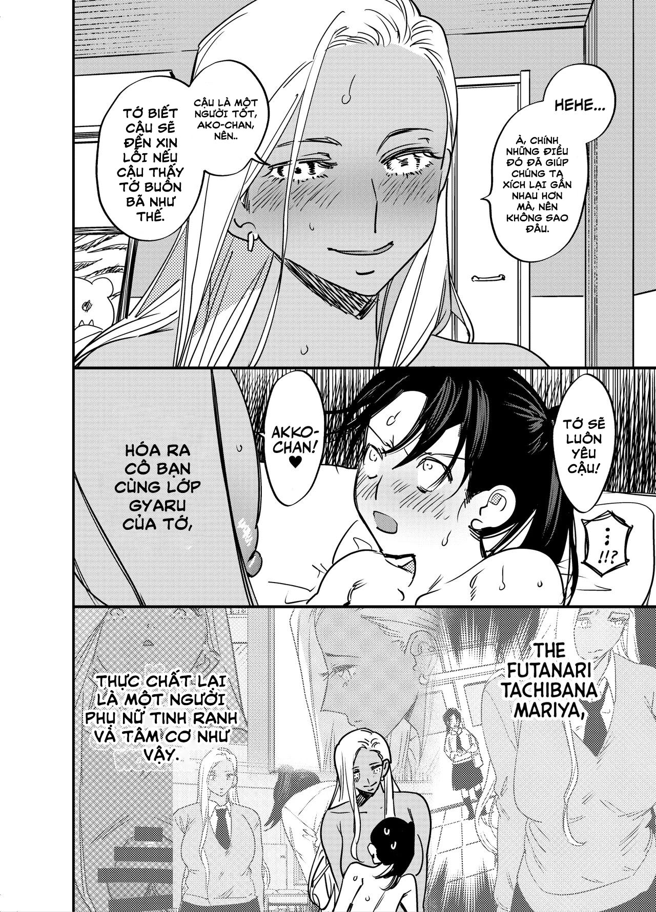 HentaiVN.net - Ảnh 28 - [Tosha Pink (Chimeda)] I Couldn't Refuse the Gyaru's Cock [Futanari Gyaru x Disciplinary Committee Officer] - Oneshot