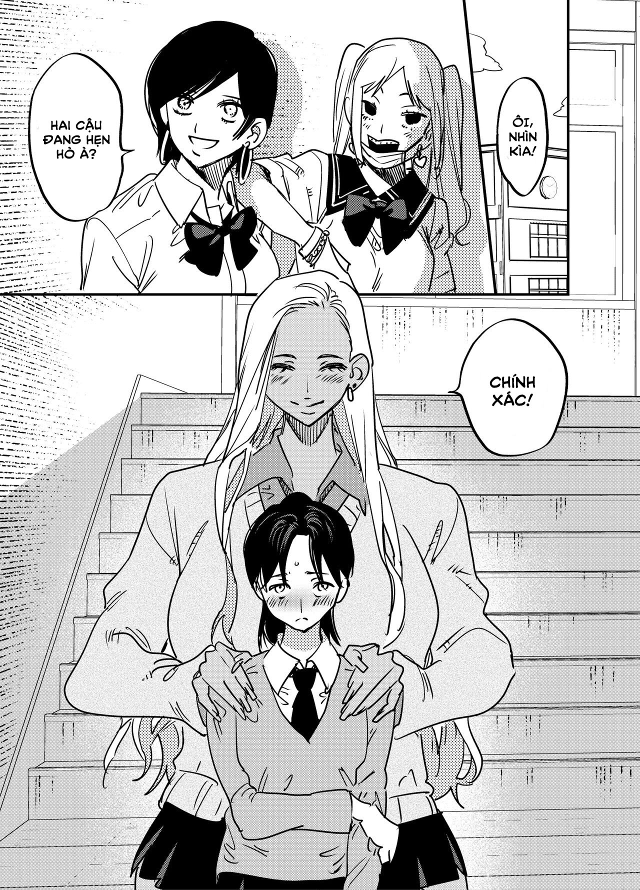 HentaiVN.net - Ảnh 31 - [Tosha Pink (Chimeda)] I Couldn't Refuse the Gyaru's Cock [Futanari Gyaru x Disciplinary Committee Officer] - Oneshot