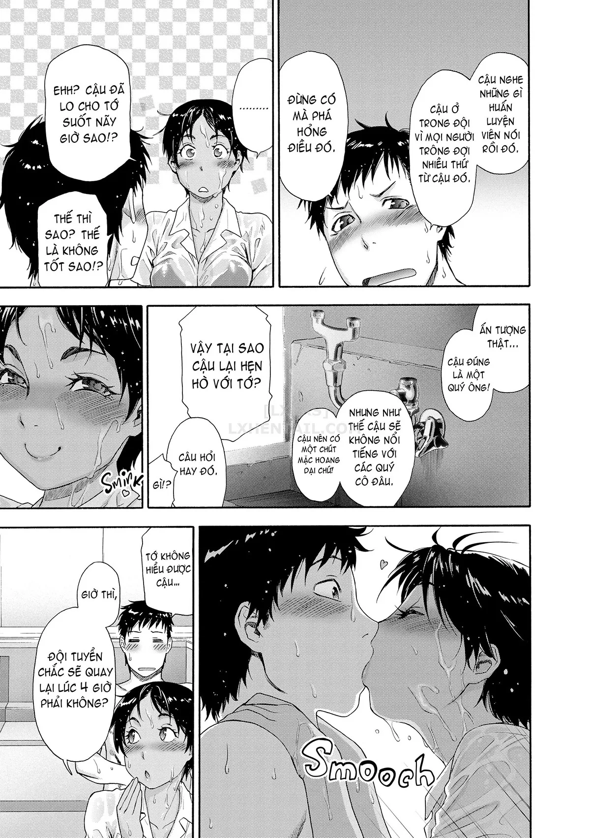 HentaiVN.net - Ảnh 10 - Vanilla Essence [Naughty Game; Reward Game; Difficulty Level: Very Easy; Pool Cleaning in Progress; Trip on Trip; Touch Me If You Can!; New Year's Shrine Visit; You Gotta Star!; Hurry Up and Submit] - Chap 4 - Pool Cleaning in Progress