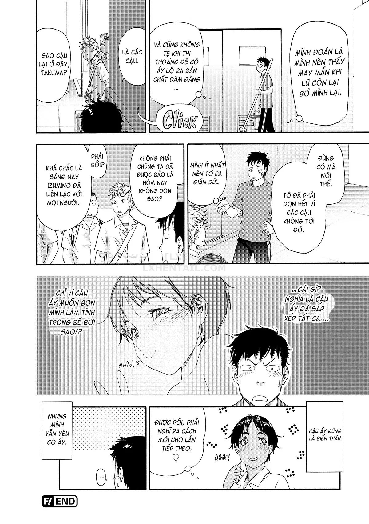 HentaiVN.net - Ảnh 27 - Vanilla Essence [Naughty Game; Reward Game; Difficulty Level: Very Easy; Pool Cleaning in Progress; Trip on Trip; Touch Me If You Can!; New Year's Shrine Visit; You Gotta Star!; Hurry Up and Submit] - Chap 4 - Pool Cleaning in Progress