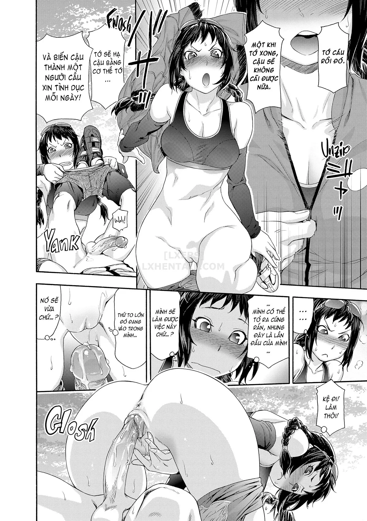 HentaiVN.net - Ảnh 17 - Vanilla Essence [Naughty Game; Reward Game; Difficulty Level: Very Easy; Pool Cleaning in Progress; Trip on Trip; Touch Me If You Can!; New Year's Shrine Visit; You Gotta Star!; Hurry Up and Submit] - Chap 6 - Touch me if you Can!
