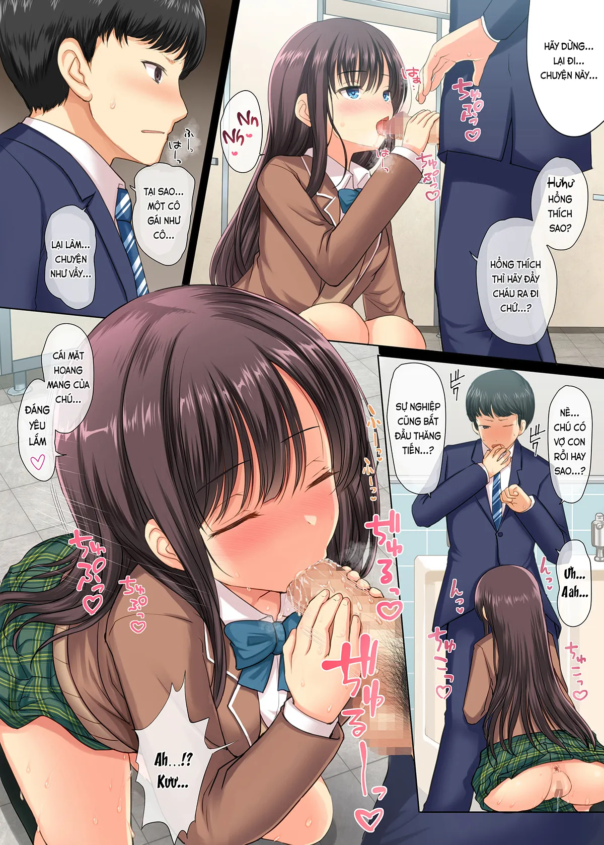 HentaiVN.net - Ảnh 11 - Thanh niên nghiêm túc và dâm nữ (nguyên tác) [Majime na Salaryman ga JK Chijo ni Otosareru Hanashi; 真面目なサラリーマンがJK痴女に堕とされる話] - Phần đầu