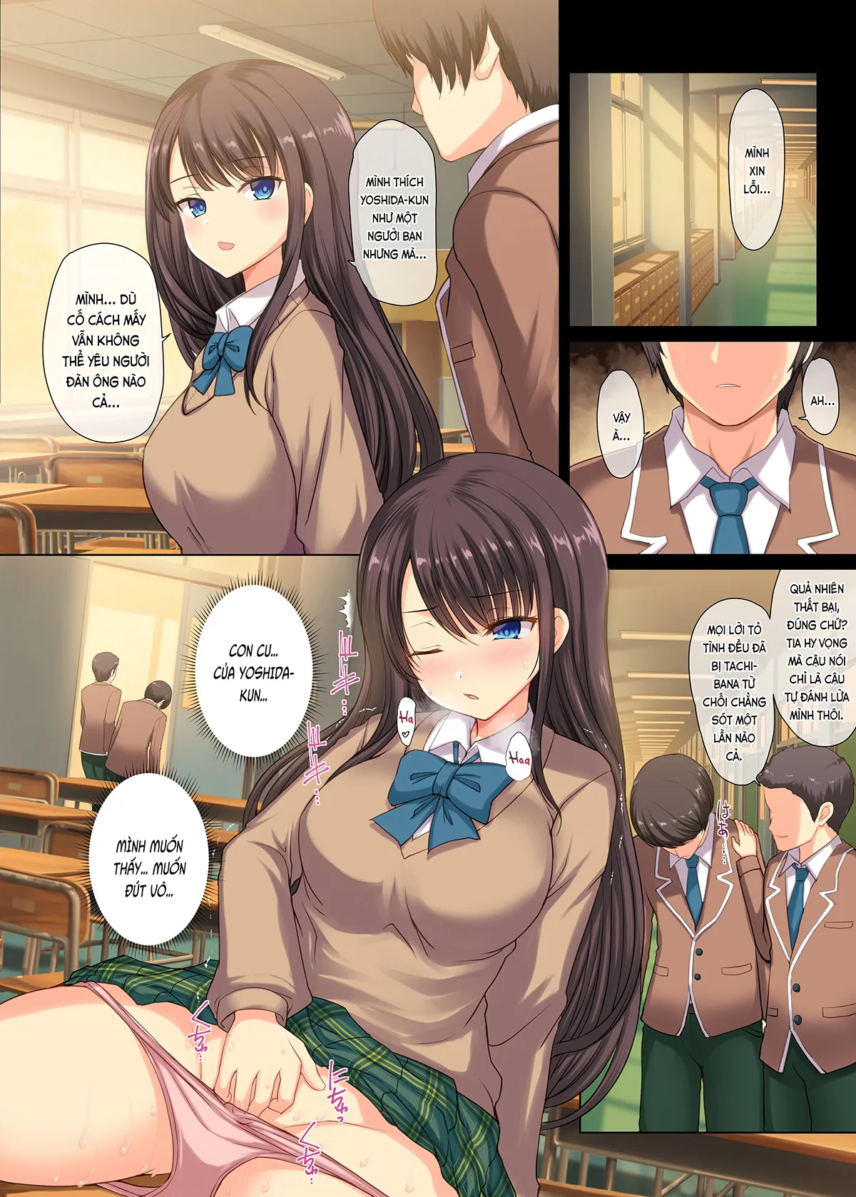 HentaiVN.net - Ảnh 12 - Thanh niên nghiêm túc và dâm nữ (nguyên tác) [Majime na Salaryman ga JK Chijo ni Otosareru Hanashi; 真面目なサラリーマンがJK痴女に堕とされる話] - Phần cuối
