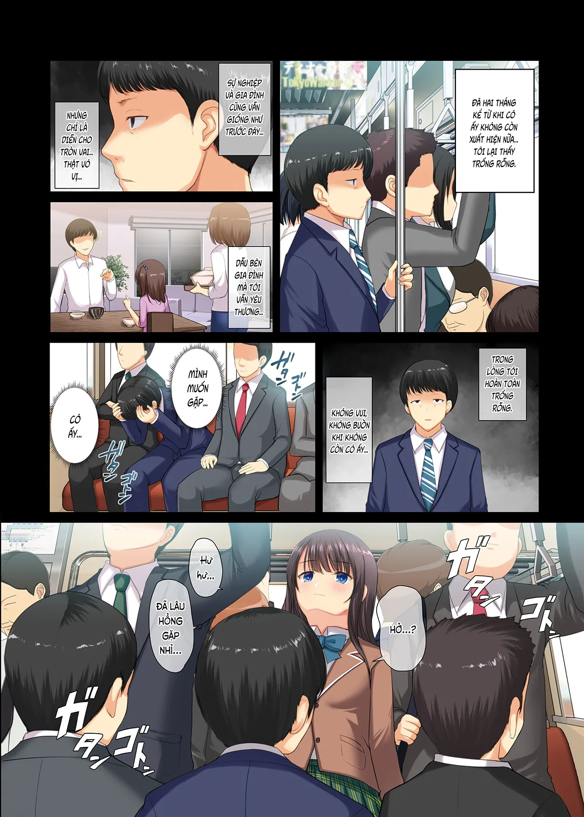 HentaiVN.net - Ảnh 14 - Thanh niên nghiêm túc và dâm nữ (nguyên tác) [Majime na Salaryman ga JK Chijo ni Otosareru Hanashi; 真面目なサラリーマンがJK痴女に堕とされる話] - Phần cuối
