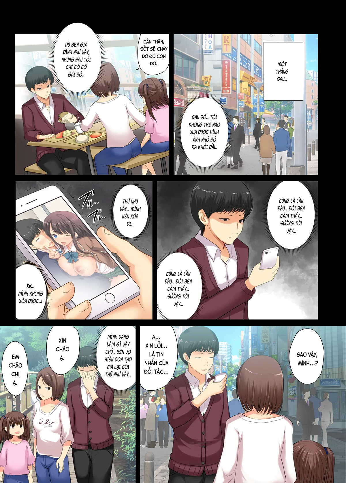 HentaiVN.net - Ảnh 3 - Thanh niên nghiêm túc và dâm nữ (nguyên tác) [Majime na Salaryman ga JK Chijo ni Otosareru Hanashi; 真面目なサラリーマンがJK痴女に堕とされる話] - Phần cuối