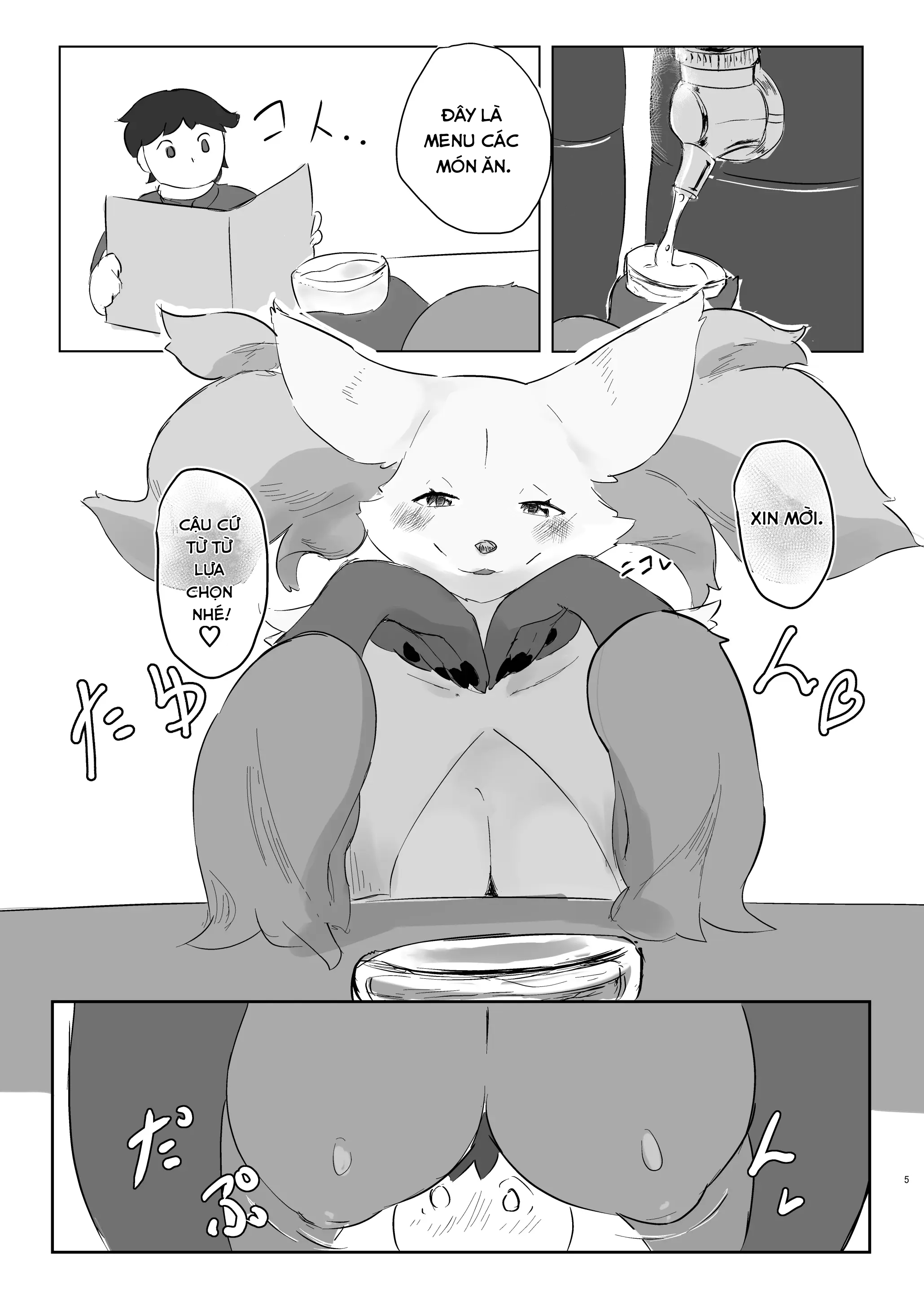 HentaiVN.net - Ảnh 7 - Witch Fox's Secret Menu - Oneshot
