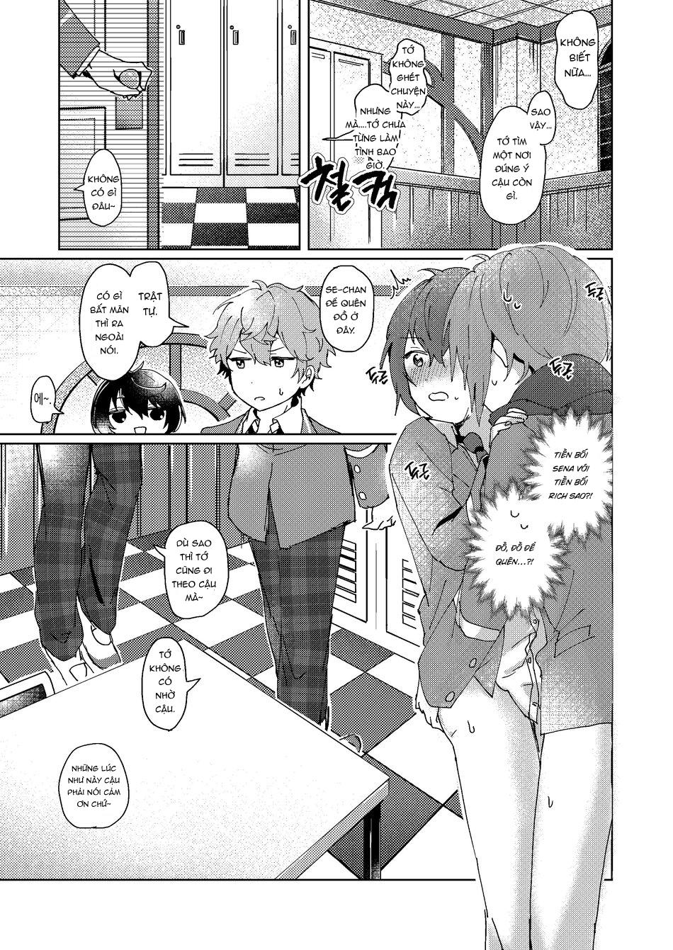 HentaiVN.net - Ảnh 12 - Bạn không định làm gì sao??? - Oneshot