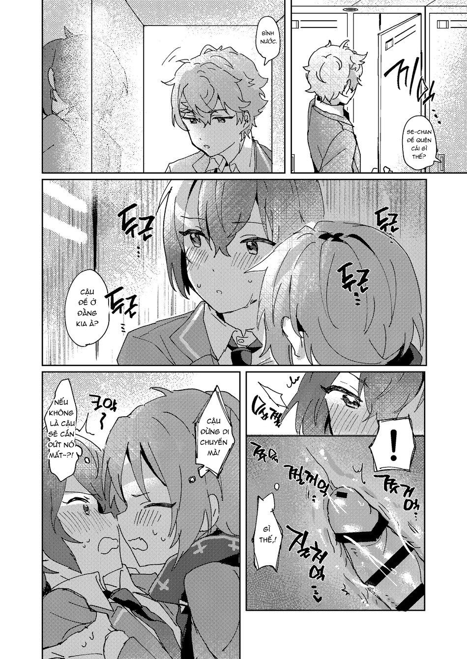 HentaiVN.net - Ảnh 13 - Bạn không định làm gì sao??? - Oneshot