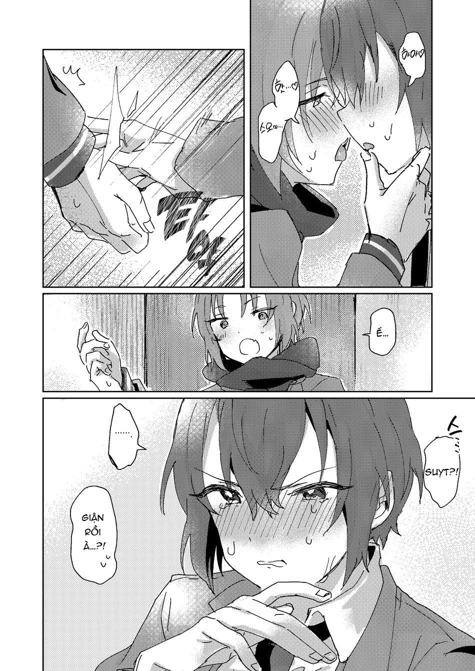 HentaiVN.net - Ảnh 17 - Bạn không định làm gì sao??? - Oneshot