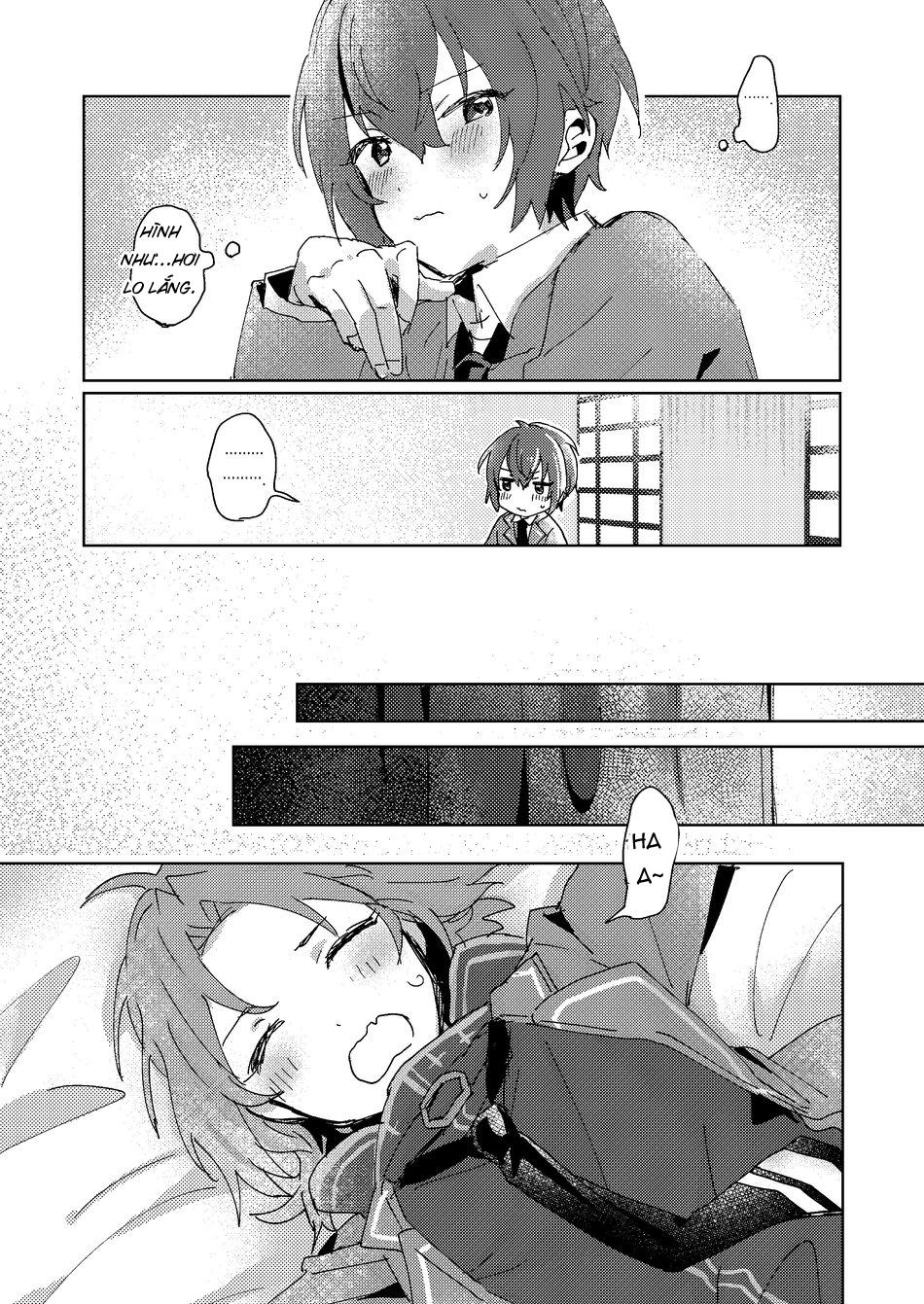 HentaiVN.net - Ảnh 22 - Bạn không định làm gì sao??? - Oneshot