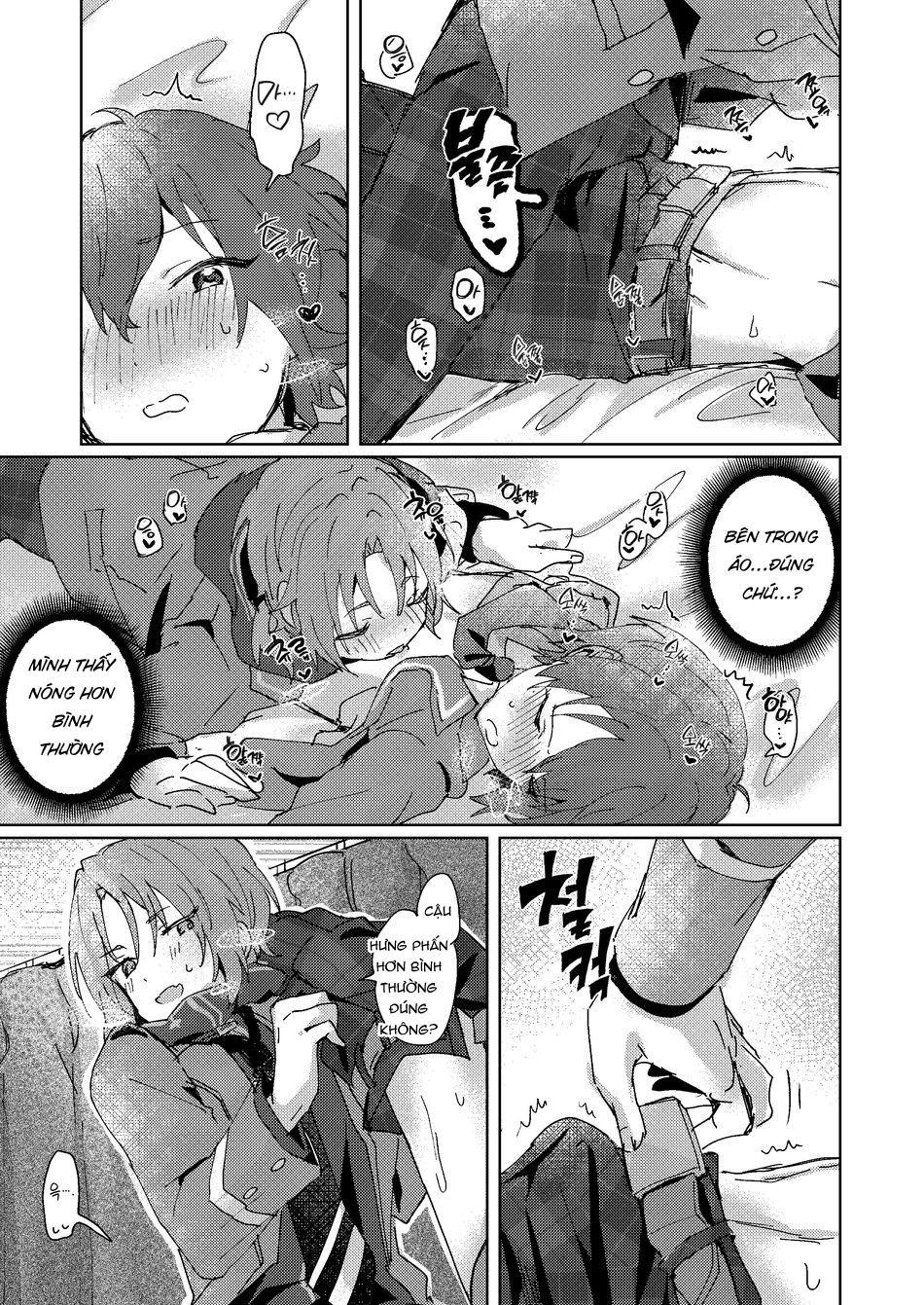 HentaiVN.net - Ảnh 32 - Bạn không định làm gì sao??? - Oneshot