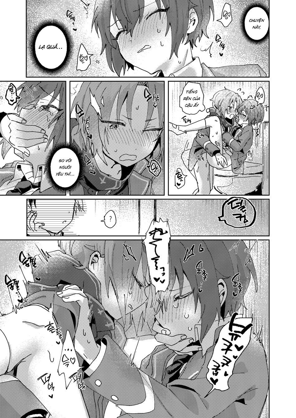 HentaiVN.net - Ảnh 8 - Bạn không định làm gì sao??? - Oneshot