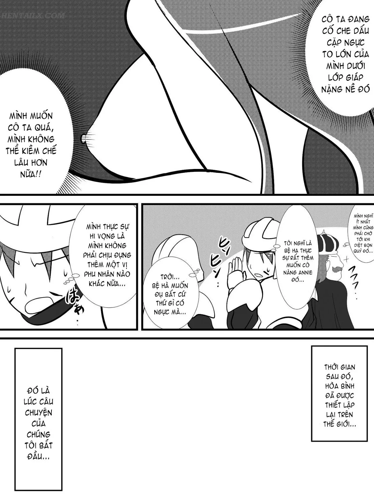 HentaiVN.net - Ảnh 12 - Osananajimi no Onna Kishi ga Oujo ni Naru Made Zenpen - Chap 1
