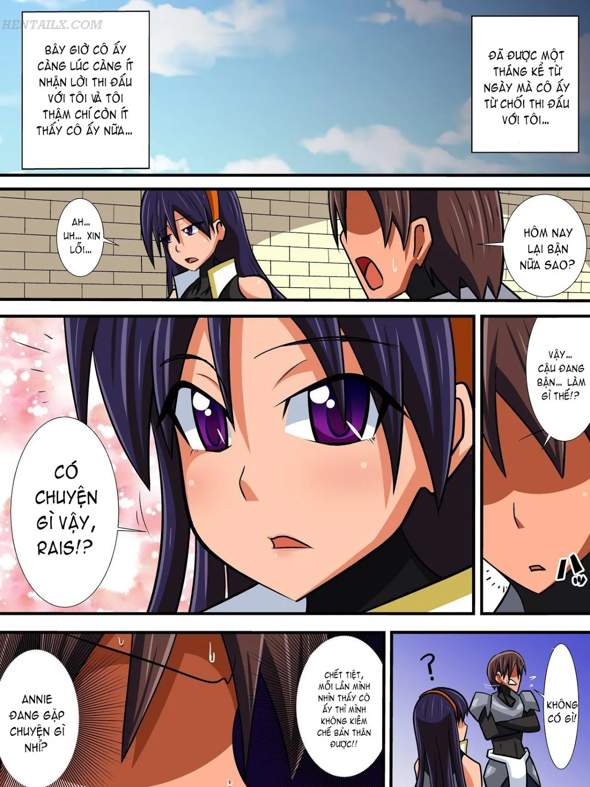 HentaiVN.net - Ảnh 27 - Osananajimi no Onna Kishi ga Oujo ni Naru Made Zenpen - Chap 1