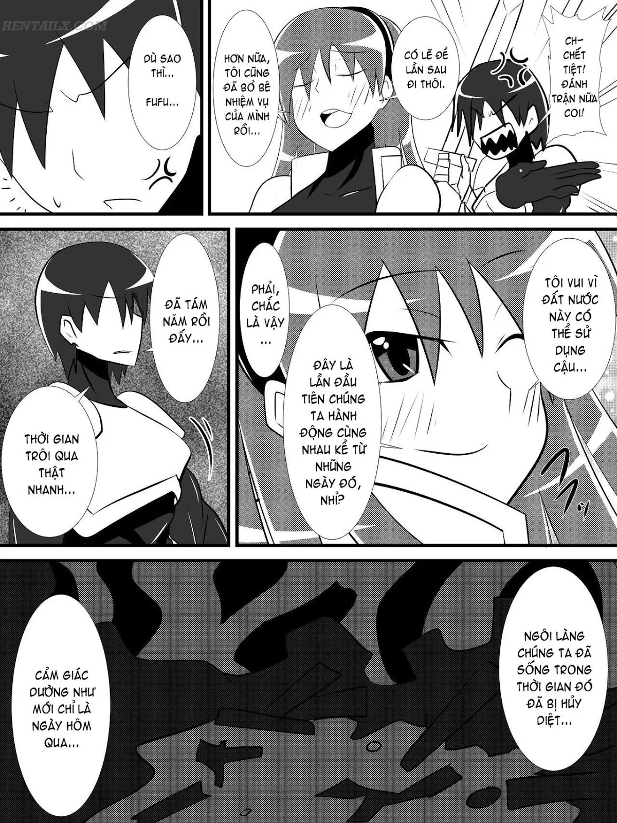 HentaiVN.net - Ảnh 5 - Osananajimi no Onna Kishi ga Oujo ni Naru Made Zenpen - Chap 1