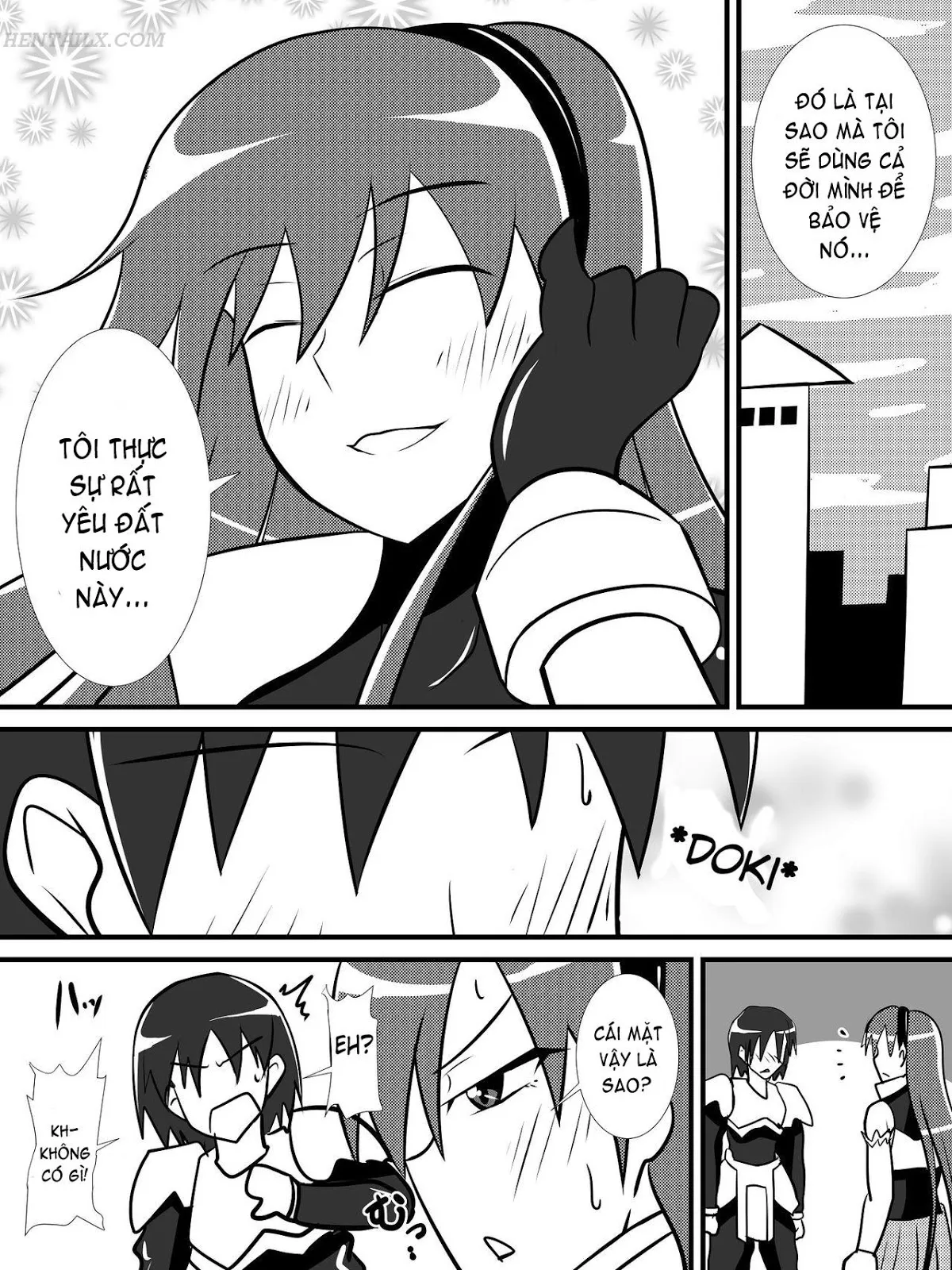 HentaiVN.net - Ảnh 7 - Osananajimi no Onna Kishi ga Oujo ni Naru Made Zenpen - Chap 1