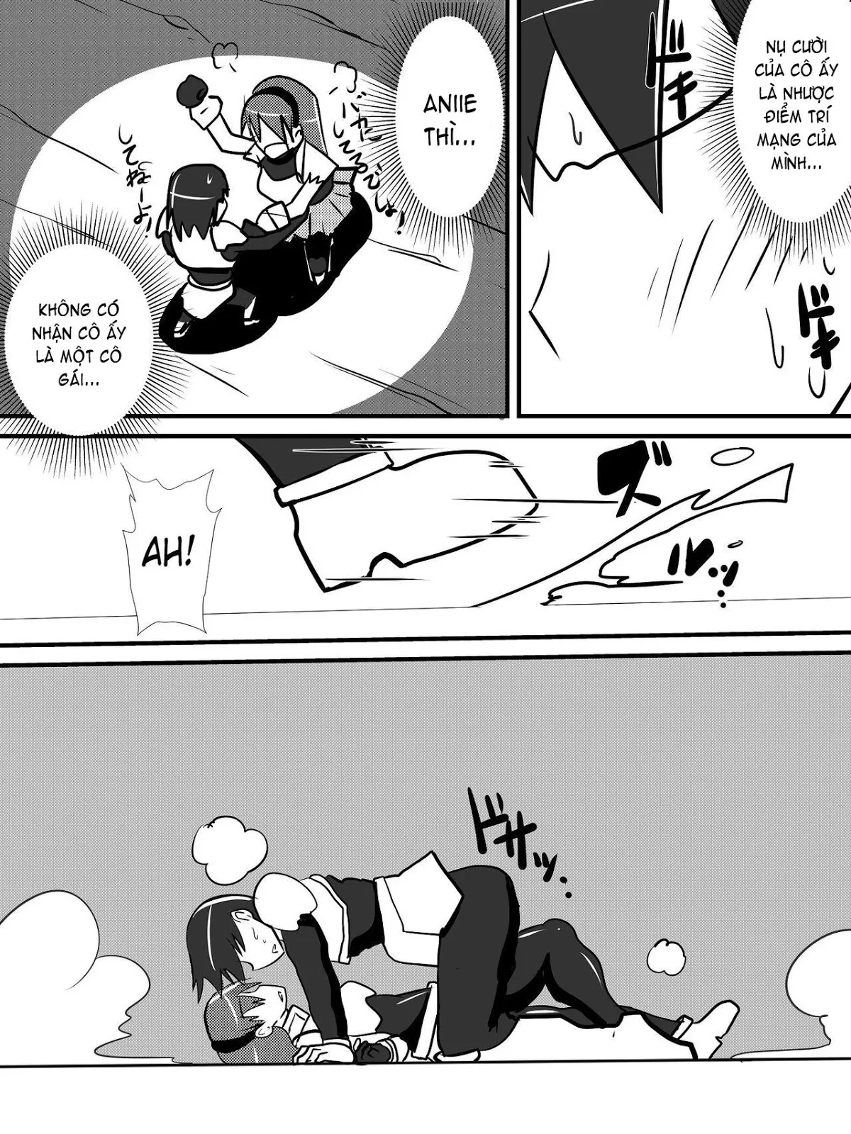 HentaiVN.net - Ảnh 8 - Osananajimi no Onna Kishi ga Oujo ni Naru Made Zenpen - Chap 1