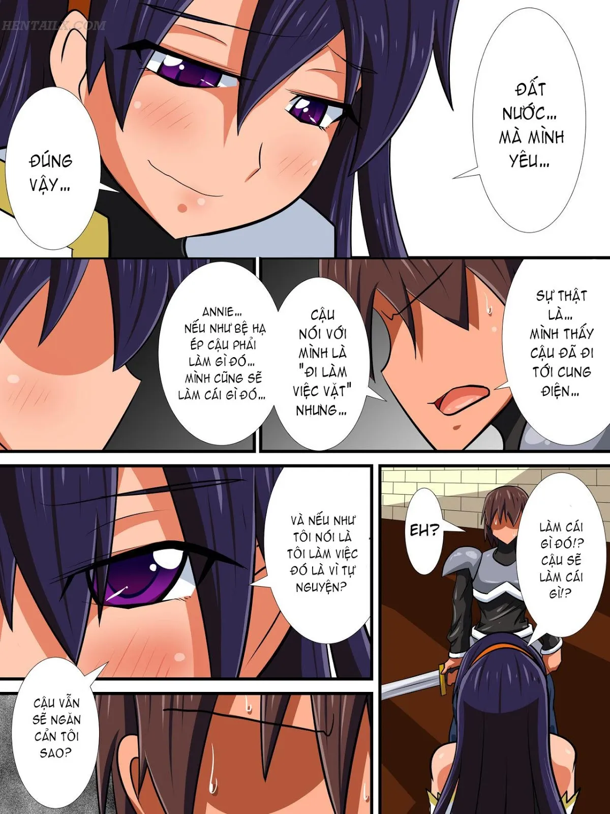 HentaiVN.net - Ảnh 27 - Osananajimi no Onna Kishi ga Oujo ni Naru Made Zenpen - Chap 2 - [END]