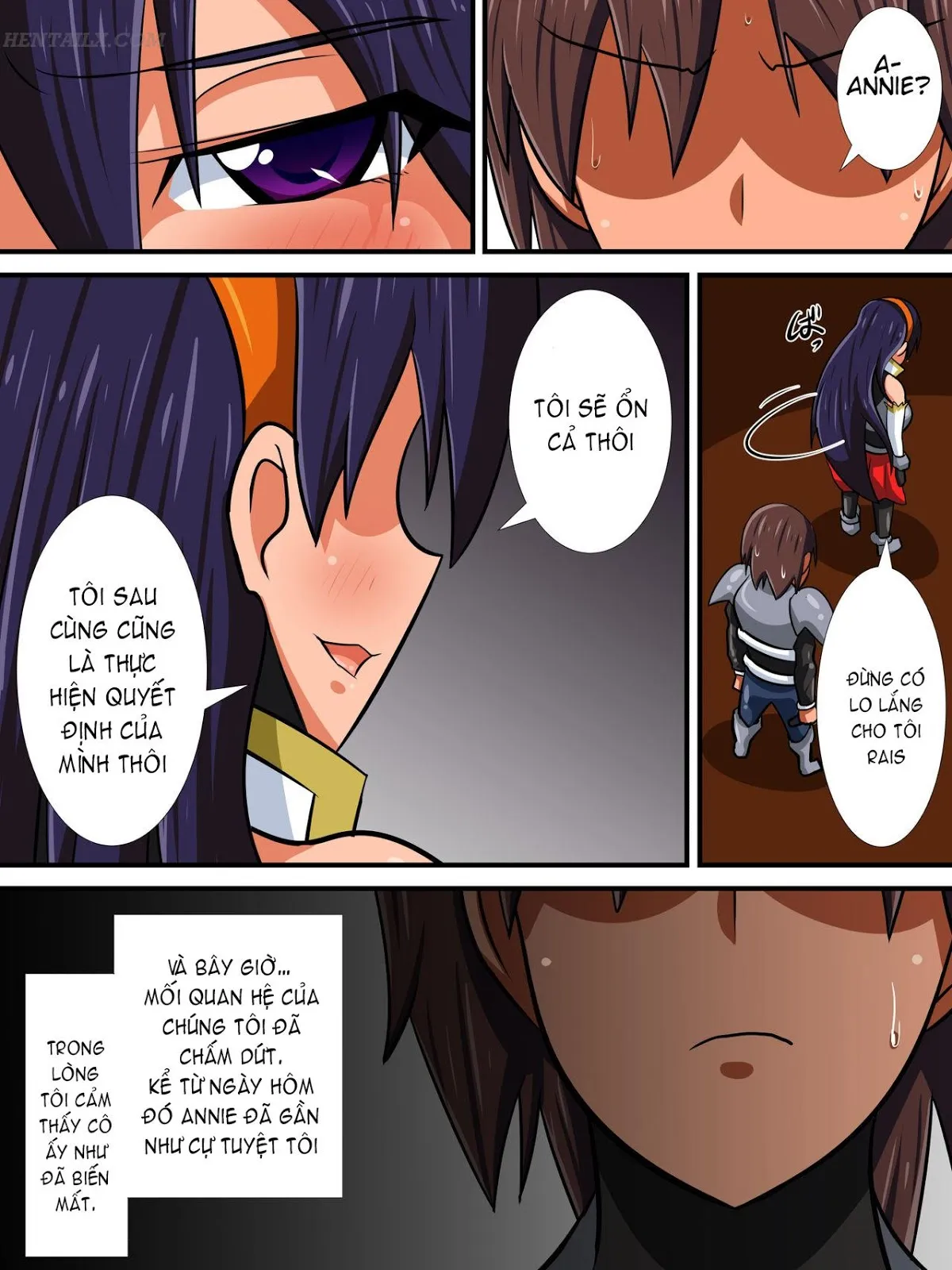 HentaiVN.net - Ảnh 28 - Osananajimi no Onna Kishi ga Oujo ni Naru Made Zenpen - Chap 2 - [END]