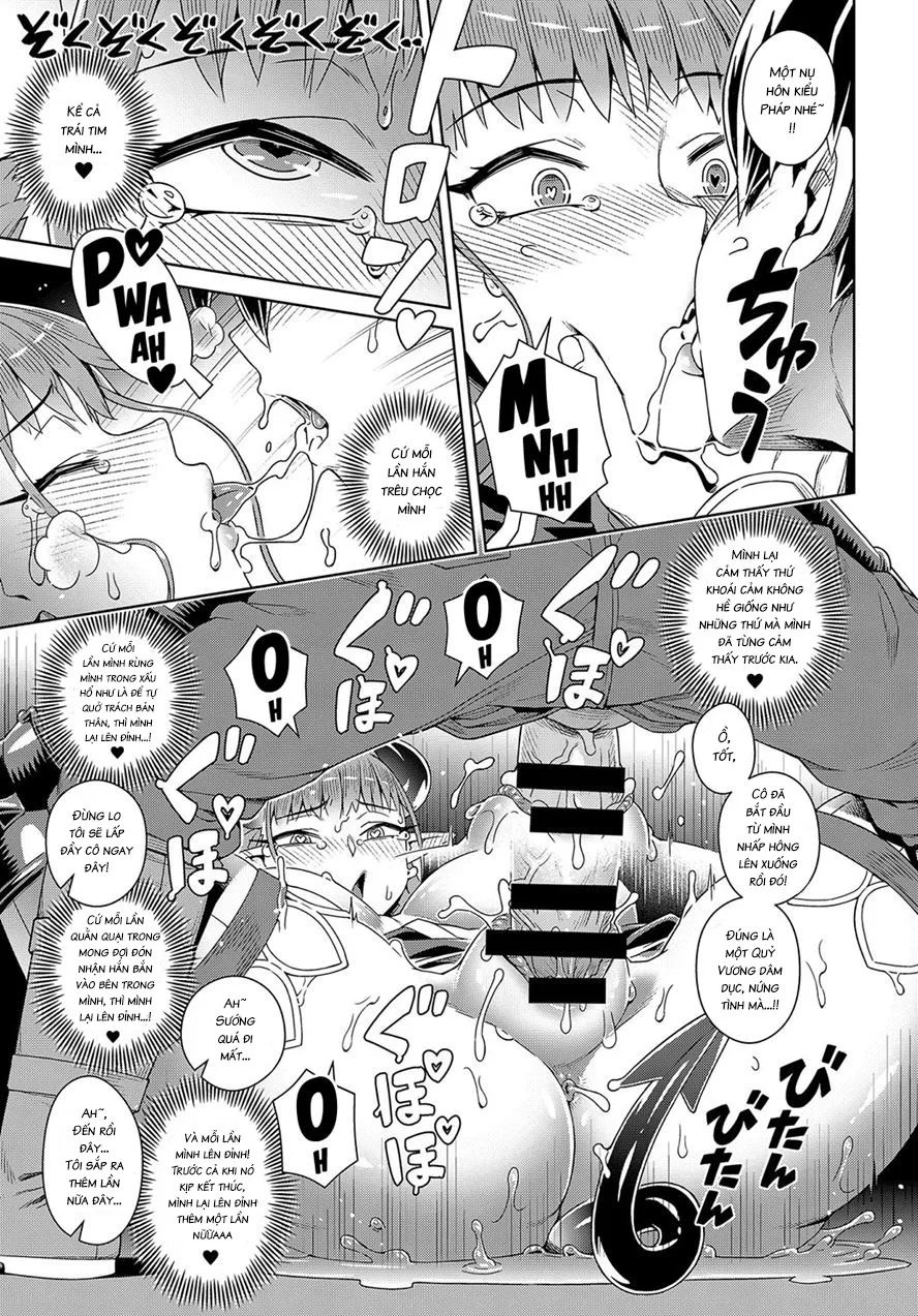 HentaiVN.net - Ảnh 22 - Đánh bại Quỷ Vương bằng một chiếc Smart Phone [Defeating the Demon Lord (Last Boss) with a Lewd Smart Phone] - Oneshot