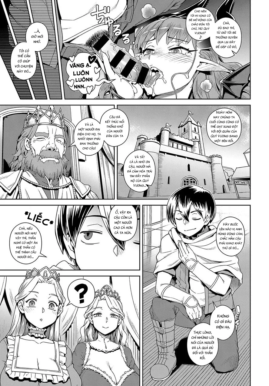 HentaiVN.net - Ảnh 26 - Đánh bại Quỷ Vương bằng một chiếc Smart Phone [Defeating the Demon Lord (Last Boss) with a Lewd Smart Phone] - Oneshot