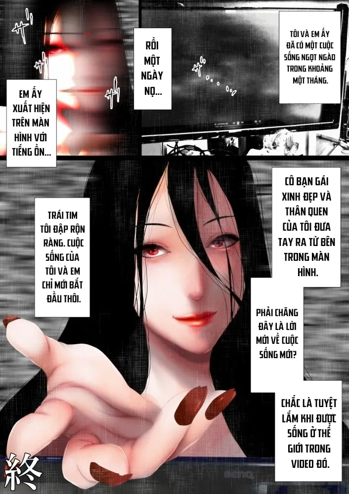 HentaiVN.net - Ảnh 23 - Ông Chú Còn Trinh Và Cuộn Băng Bị Nguyền Rủa [にならないエロい話/真面目な童貞おじさんと呪いのビデオ] - Chap 2. Hạ Màn