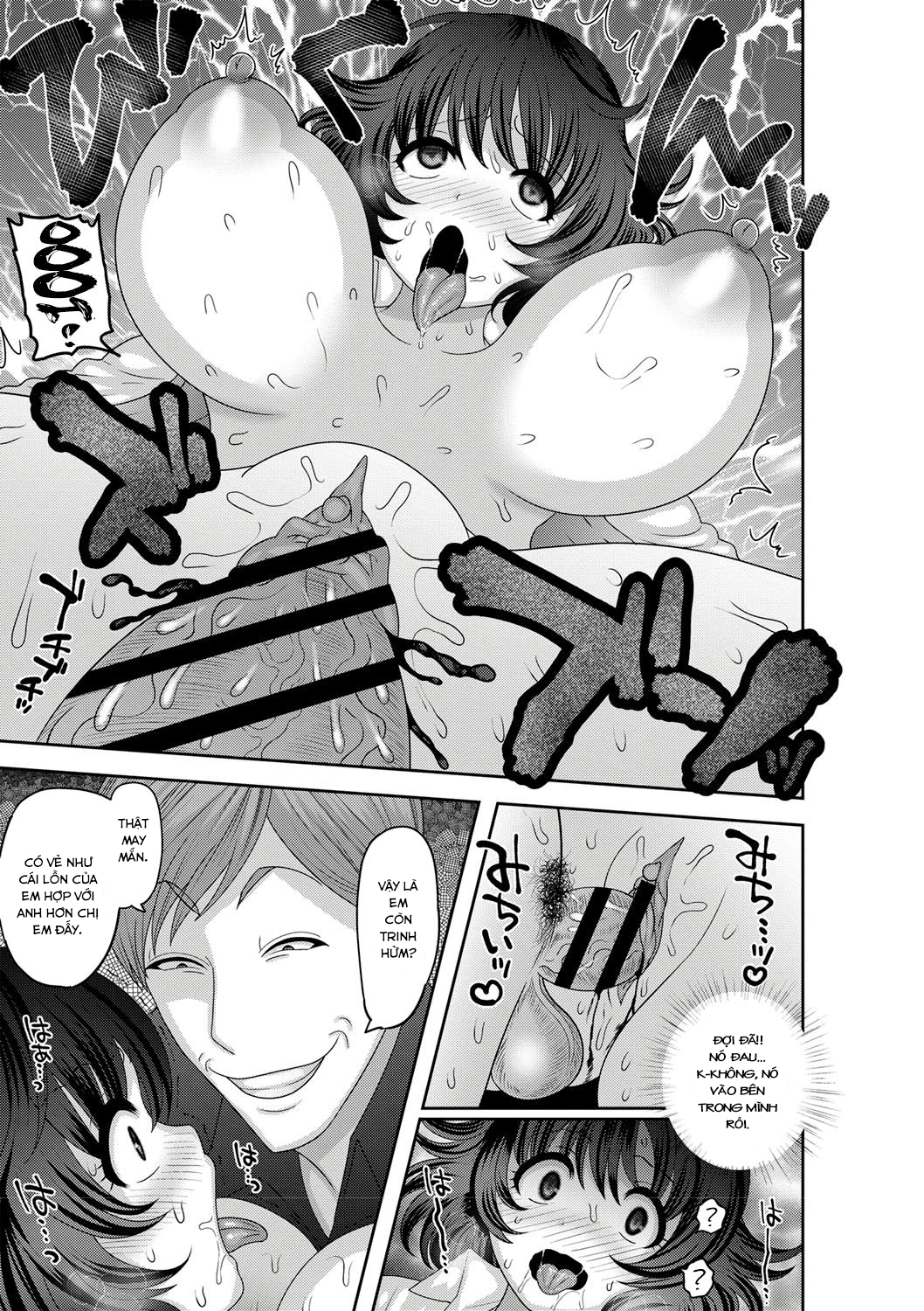 HentaiVN.net - Ảnh 12 - Anh rể và em vợ. [Mesuochi Zenkai Shoujo! (Tuyển tập nhiều oneshot)] - Oneshot
